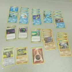 Pokemon Diamond & Pearl 2-Player Trainer Kit CARDS - MANAPHY 4/12 SWIRL - NM/LP - Image 1