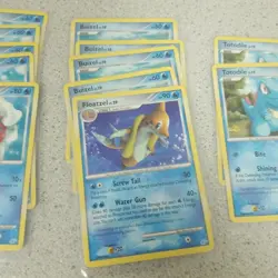 Pokemon Diamond & Pearl 2-Player Trainer Kit CARDS - MANAPHY 4/12 SWIRL - NM/LP - Image 5