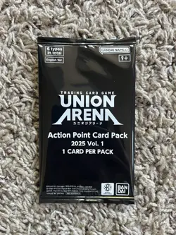 Union Arena Action Point Card Pack (Ver. 1) - Bandai Promo Pack USA 2025 - Image 2