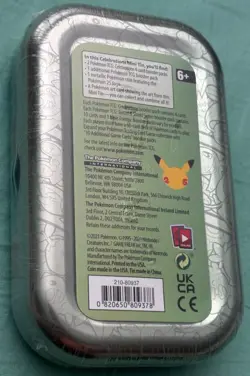 POKEMON TCG CELEBRATIONS OWLET, LITTEN, POPPLIO MINI TIN with 19 CARDS - Image 2