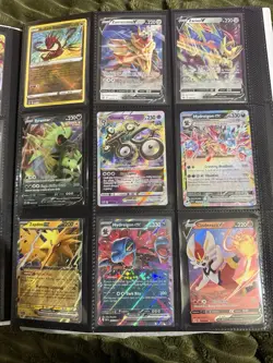 Pokemon Binder Collection Holo Ex V Vmax Radiant Pokeball Promos (45 Cards) - Image 5