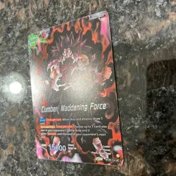Cumber Maddening Force BT20-114 Leader Foil Dragon Ball Super Card Game | NM - Image 2