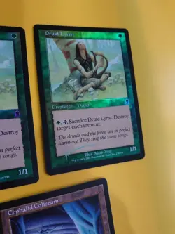 Druid Lyrist x2 FOIL Druid Odyssey & Cephalid Coliseum normal MTG 3 Card. - Image 5