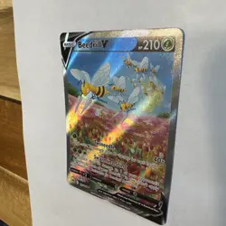 Beedrill V 161/189 Alternate Full Art Astral Radiance Pokemon Card Near Mint - Image 5