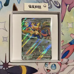 Hop's Zacian EX 111/159 Journey Together Double Rare Holo Pokemon TCG Card Mint - Image 1