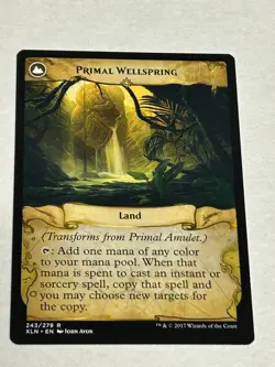 Primal Amulet - Ixalan - Rare - Near Mint Free Shipping! - Image 2