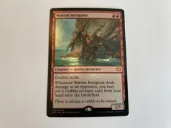 Warren Instigator - Duel Decks Merfolk vs. Goblins Foil - Magic the Gathering NM - Image 1