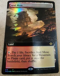Arid Mesa - #475 Foil (Extended Art) Modern Horizons 2 - Mtg - Image 1