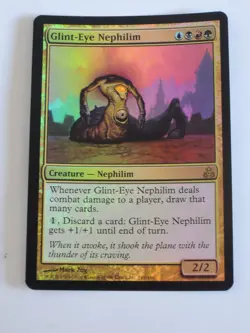 MtG - FOIL - Glint-Eye Nephilim - Guildpact - (GPT) - NM - Image 1