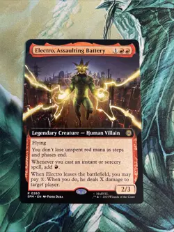 Electro, Assaulting Battery (Extended Art) Marvel's Spider-Man Regular - Image 1