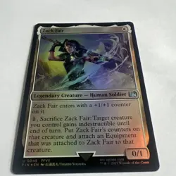 Zack Fair Final Fantasy Foil - Image 1