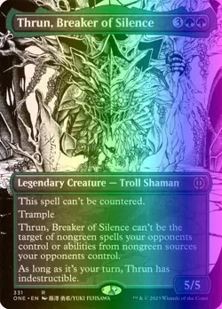 MTG Thrun, Breaker of Silence (331/530) Phyrexia All Will Be One NM FOIL - Image 1