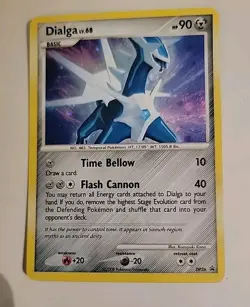 Pokemon TCG Dialga DP Black Star Promotional DP26 Holo Promo 1st Edt Promo 2008 - Image 1
