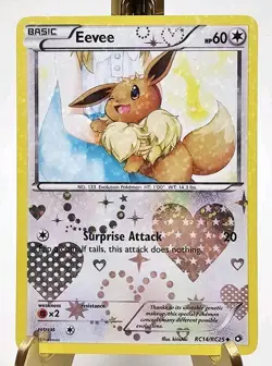 Pokemon TCG Eevee Legendary Treasures RC14/RC25 2013 Reverse Holo FAST SHIPPING - Image 1