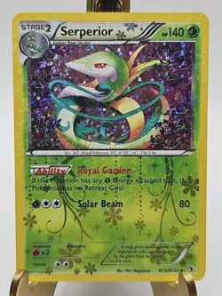 Pokemon TCG Serperior RC3/RC25 Legendary Treasures: Radiant Collection Holo NM - Image 1