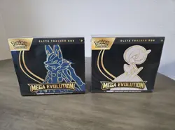 Pokemon Mega Evolution Elite Trainer Box ETB Set of 2 In Hand Ready Ship - Image 1