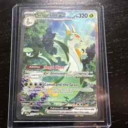 Pokemon TCG Serperior EX Sir 164/086 Black Bolt English Mint Condition Amazing! - Image 1