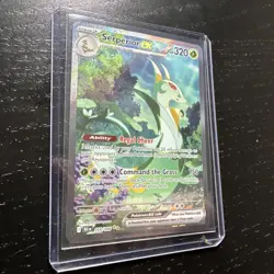 Pokemon TCG Serperior EX Sir 164/086 Black Bolt English Mint Condition Amazing! - Image 2