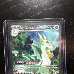 Pokemon TCG Serperior EX Sir 164/086 Black Bolt English Mint Condition Amazing! - Image 4