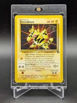 Electabuzz Rare Black Star Promo #2 WB First Movie 1999 Pokemon TCG WOTC - Image 1