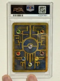 Ancient Mew w/ Swirl - 2000 Pokemon Movie Promo - Graded PSA 8 NM-MT - Holo - Image 2