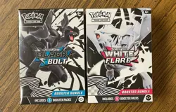Pokemon TCG: Black Bolt & White Flare Factory Sealed Booster Bundle Set of 2 - Image 1