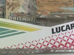 Lucario And Tyranitar Ex Pokemon TCG Prismatic EX Premium Collection Box Set - Image 2