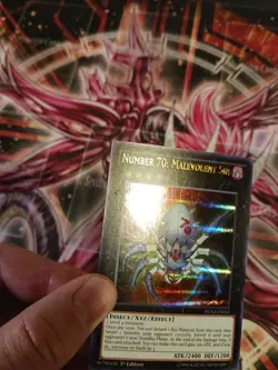 Number 70: Malevolent Sin DUSA-EN014 1st Edition Ultra Rare - Image 2