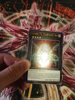 Number 70: Malevolent Sin DUSA-EN014 1st Edition Ultra Rare - Image 4