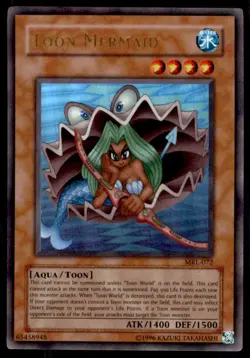 Yu-Gi-Oh! Toon Mermaid #MRL-072 Light Play - Image 1