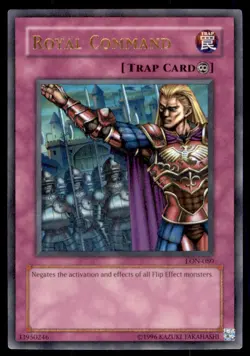 Yu-Gi-Oh! Royal Command #LON-080 Light Play - Image 1