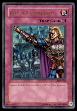 Yu-Gi-Oh! Royal Command #LON-080 Light Play - Image 1