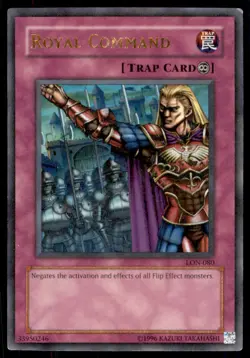 Yu-Gi-Oh! Royal Command #LON-080 Light Play - Image 1