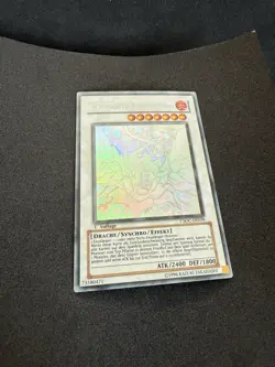 Yugioh Karte Schwarzer Rosendrache Ghost Rare 1. Auflage Synchro CSOC-DE039 - Image 5