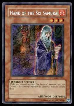 Yu-Gi-Oh! Hand Of The Six Samurai #TDGS-EN085 Light Play - Image 1