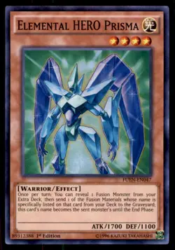 Yu-Gi-Oh! Elemental Hero Prisma #FUEN-EN047 Near Mint - Image 1