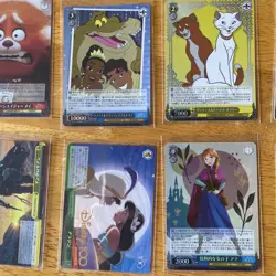Disney 100 Weiss Schwarz 15 Cards Lot RR All Cards Are Pictured Silvers (JH) - Image 3