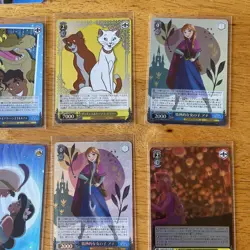 Disney 100 Weiss Schwarz 15 Cards Lot RR All Cards Are Pictured Silvers (JH) - Image 4
