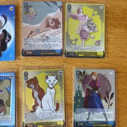 Disney 100 Weiss Schwarz 15 Cards Lot RR All Cards Are Pictured Silvers (JH) - Image 5