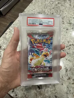 PSA 10 GEM MINT Obsidian Flames (Dragonite) SEALED Pokemon Card Booster Pack - Image 1