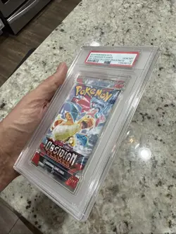 PSA 10 GEM MINT Obsidian Flames (Dragonite) SEALED Pokemon Card Booster Pack - Image 4