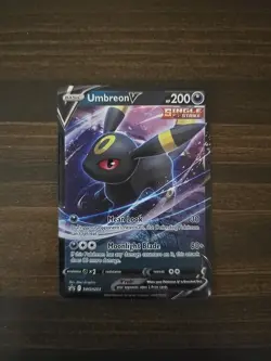 Pokemon Tcg Umbreon V SWSH203 SWSH: Sword & Shield Promo Cards Holo NM - Image 1