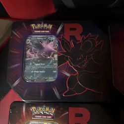 2025 Pokemon Trading Card Game Destined Rivals Team Rocket Tins LOT OF 4 SEALED - Image 2