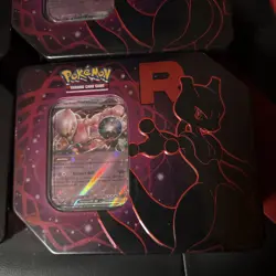 2025 Pokemon Trading Card Game Destined Rivals Team Rocket Tins LOT OF 4 SEALED - Image 5