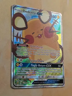 Dedenne GX 195a/214 Alternate Art Promos Holo Near Mint Condition Pokemon Card✨ - Image 4
