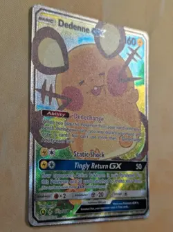Dedenne GX 195a/214 Alternate Art Promos Holo Near Mint Condition Pokemon Card✨ - Image 5