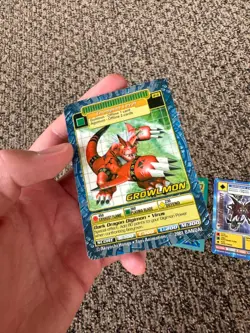 RARE Bandai Digimon Cards - Lot of 6 HOLO FOIL 1999 Cards w/ 2 Promos! - Image 4