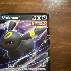 Umbreon V SWSH203 Holo Promo Pokemon Card Game TCG Mint/Near Mint - Image 3