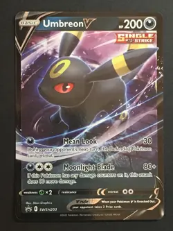 Umbreon V Promo SWSH: Sword & Shield Promo Cards SWSH203 NM - Image 1