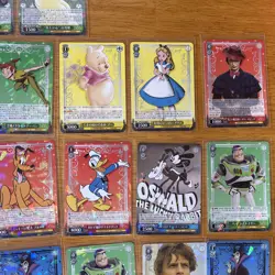 Disney 100 Weiss Schwarz 49 Card Cracked Ice Lot All Cards Are Pictured (HH) - Image 4